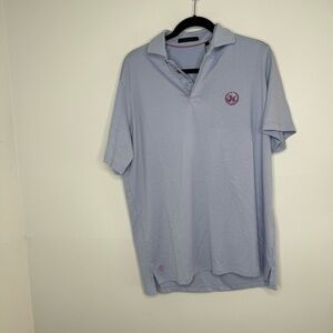 Greyson Omaha ash short sleeve polo NWT Large